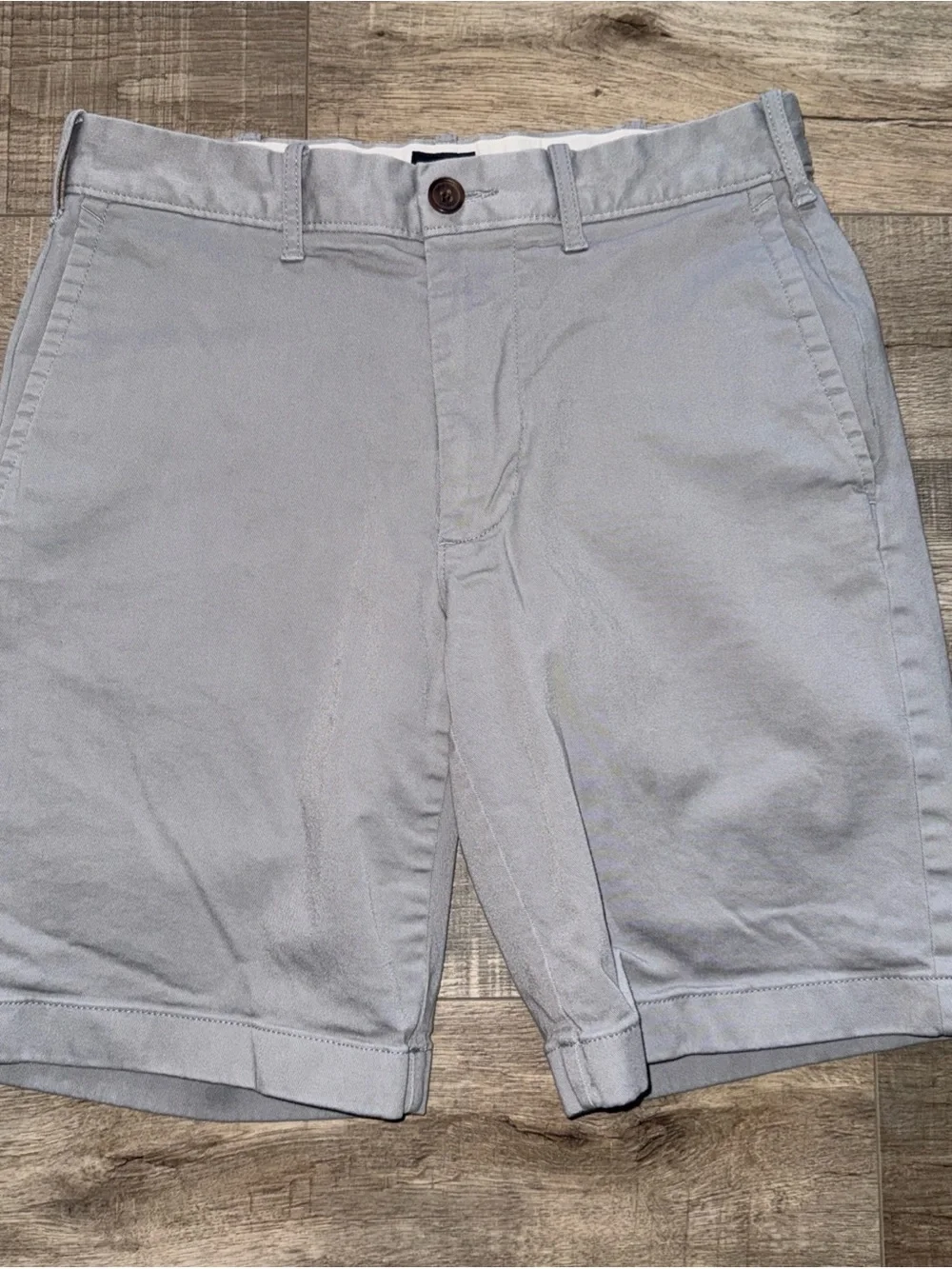 J Crew 28 Men's Light Gray Chino Shorts